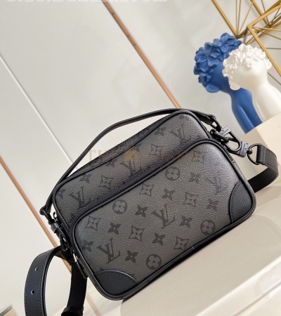 LOUIS VUITTON LV NIL MESSENGER BAG MONOGRAM MIDNIGHT CANVAS SIZE 25*11*17.5CM M26783 MASTER QUALITY