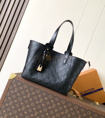 LOUIS VUITTON LV ALL IN ONE BAG EMPREINTE LEATHER BLACK SIZE 40×22×15CM M25858 MASTER QUALITY 